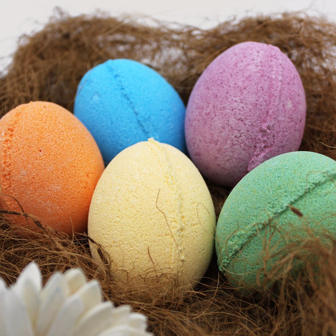 6 - Pack Cherry Scented Bath Eggs | #product_category# - OneRoofGifts
