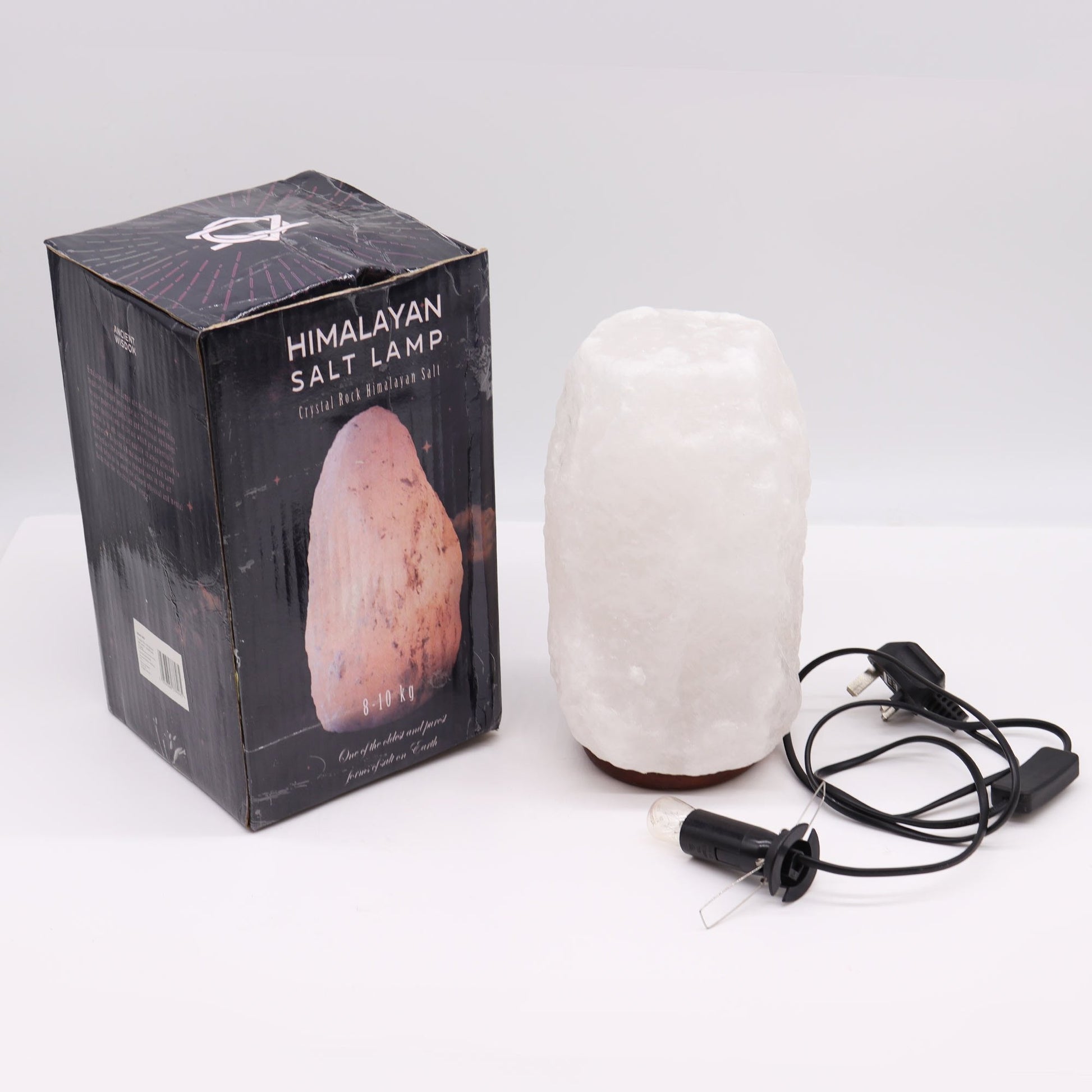 8 - 10kg Himalayan Salt Lamp with Crystal Rock Base | #product_category# - OneRoofGifts