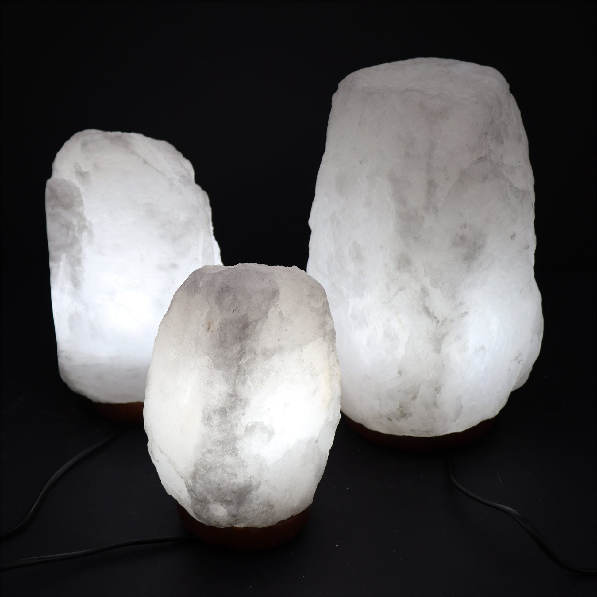 8 - 10kg Himalayan Salt Lamp with Crystal Rock Base | #product_category# - OneRoofGifts