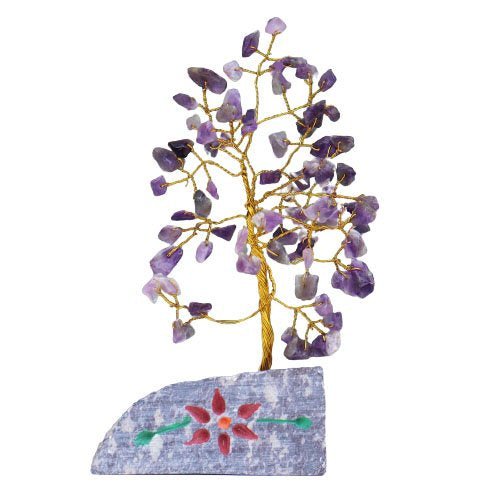 80 - Stone Amethyst Gemstone Tree | #product_category# - OneRoofGifts