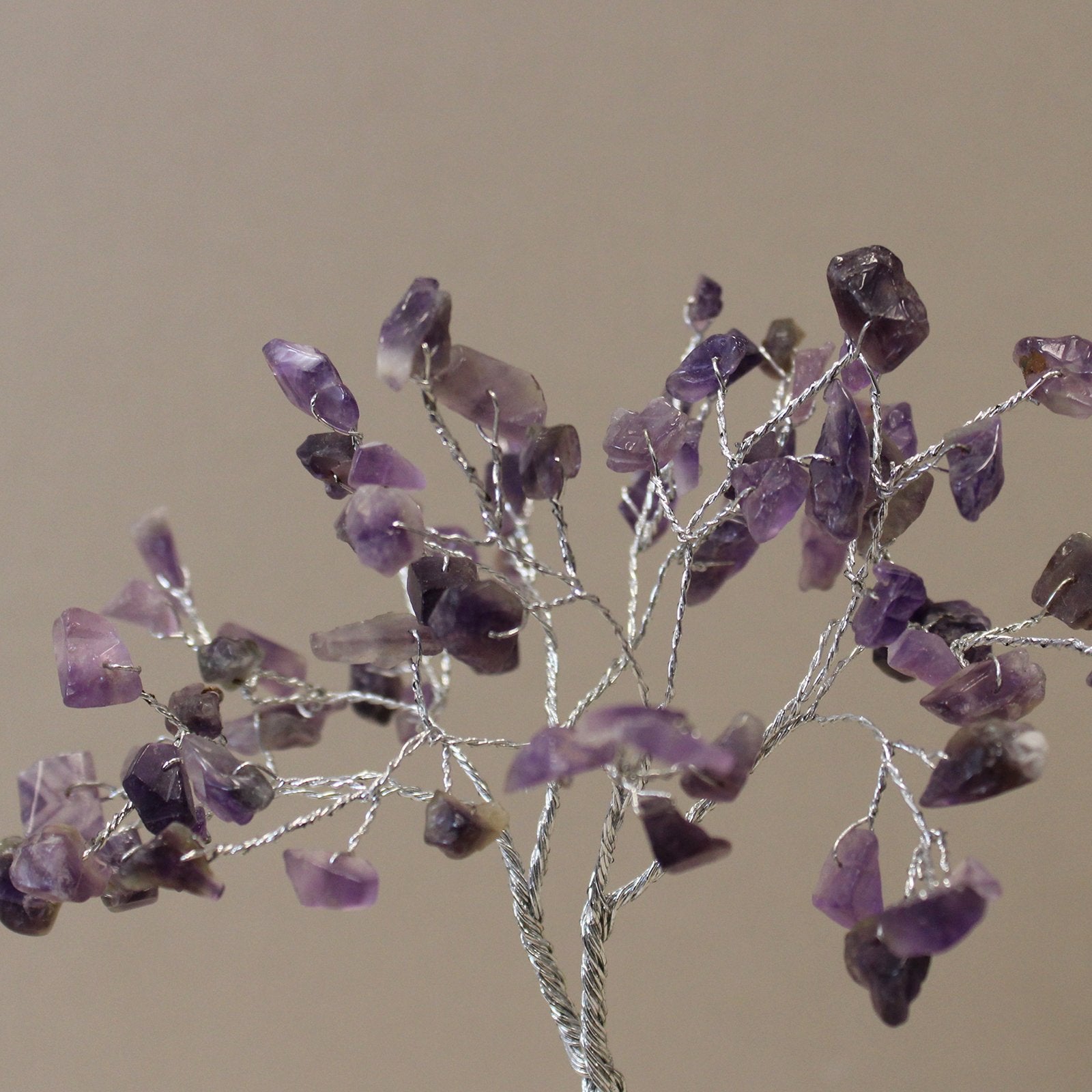 80 Stone Amethyst Gemstone Tree with Orgone Base | #product_category# - OneRoofGifts