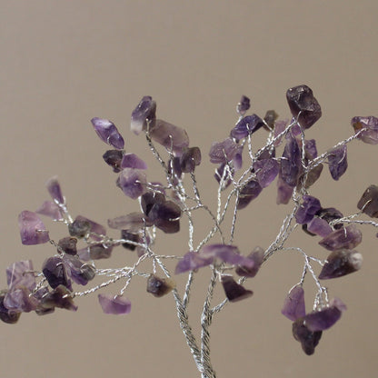 80 Stone Amethyst Gemstone Tree with Orgone Base | #product_category# - OneRoofGifts