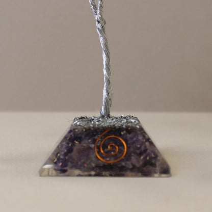 80 Stone Amethyst Gemstone Tree with Orgone Base | #product_category# - OneRoofGifts