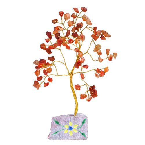 80 - Stone Carnelian Gemstone Tree | #product_category# - OneRoofGifts