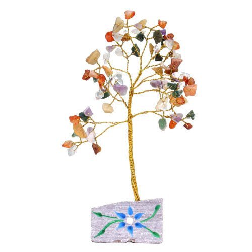 80 - Stone Multi - Gemstone Tree | #product_category# - OneRoofGifts