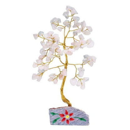 80 Stones Rose Quartz Gemstone Tree | #product_category# - OneRoofGifts