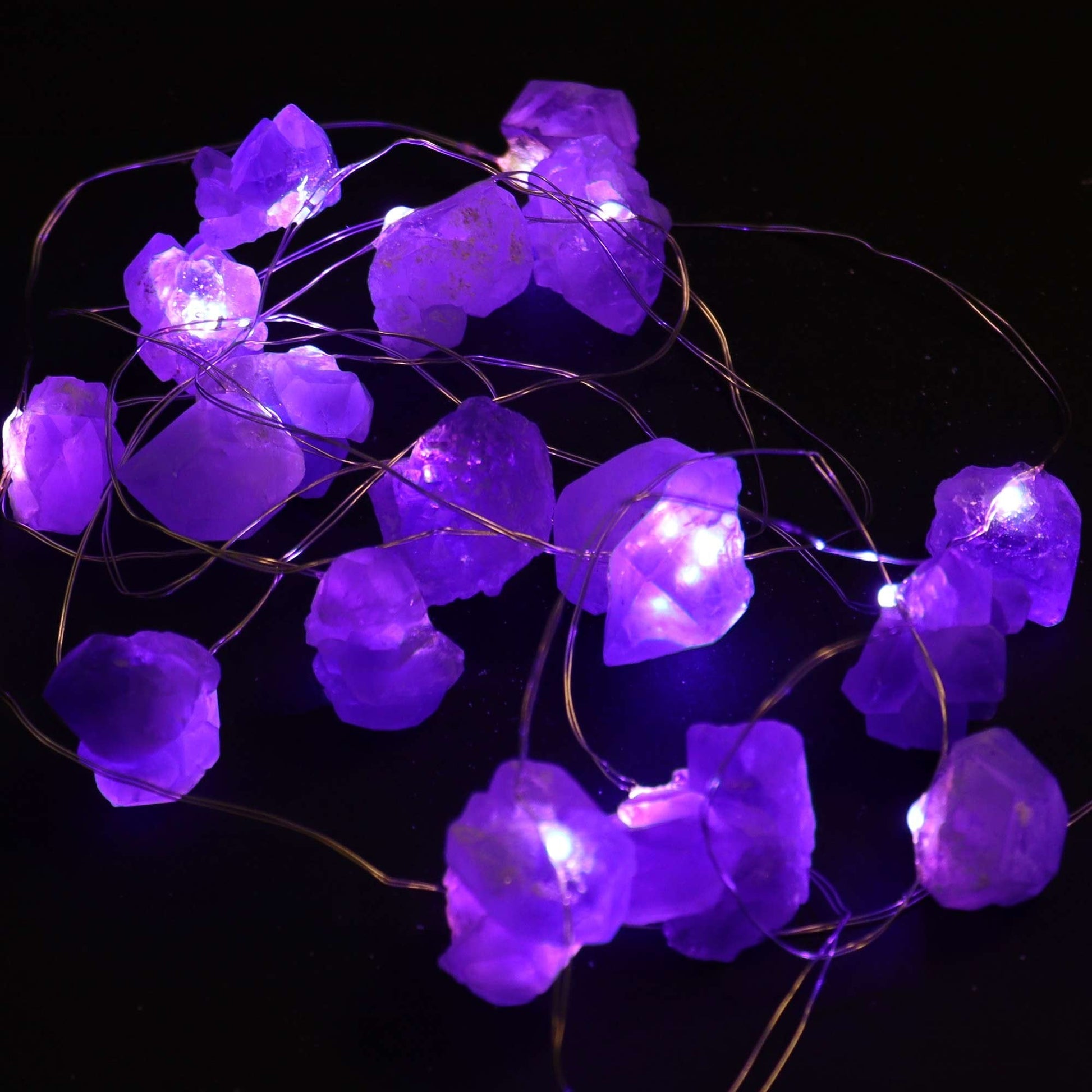 Amethyst Enchantment Gemstone Lights | #product_category# - OneRoofGifts