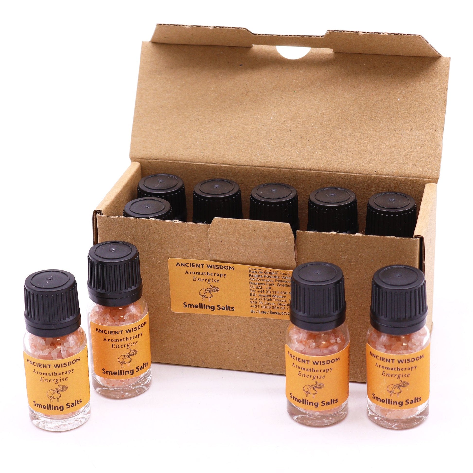 Aromatherapy Energize Smelling Salt | #product_category# - OneRoofGifts