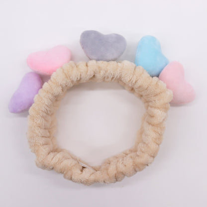 Assorted Cute Love & Hearts Makeup Headbands Set | #product_category# - OneRoofGifts
