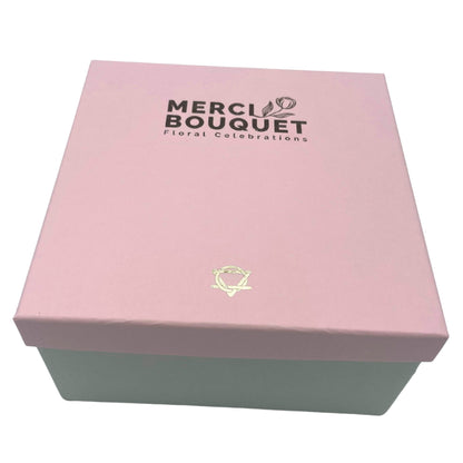 Baby Blessings Square Box in Shades of Pink | #product_category# - OneRoofGifts