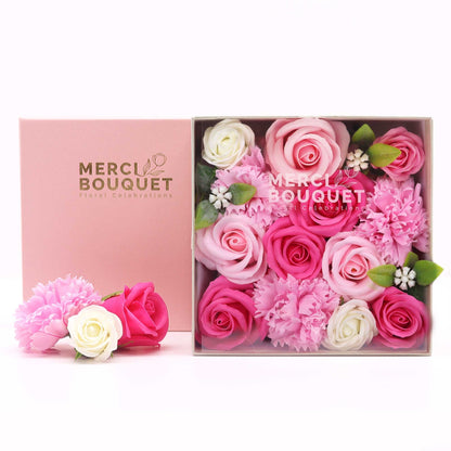 Baby Blessings Square Box in Shades of Pink | #product_category# - OneRoofGifts