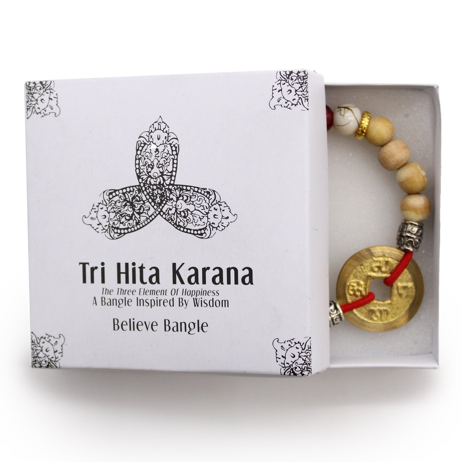 Believe in Harmony Tri Hita Karana Bangle | #product_category# - OneRoofGifts