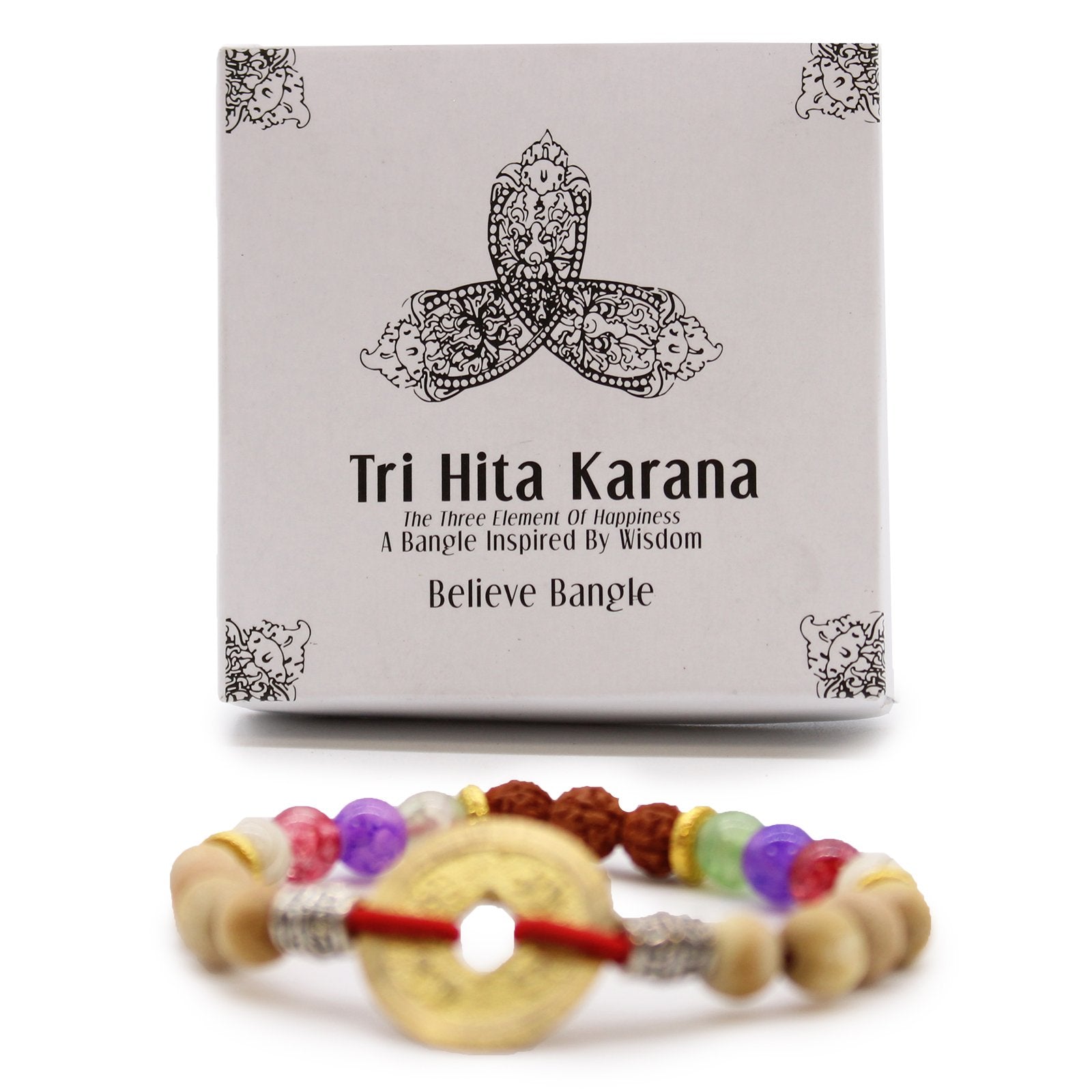 Believe in Harmony Tri Hita Karana Bangle | #product_category# - OneRoofGifts