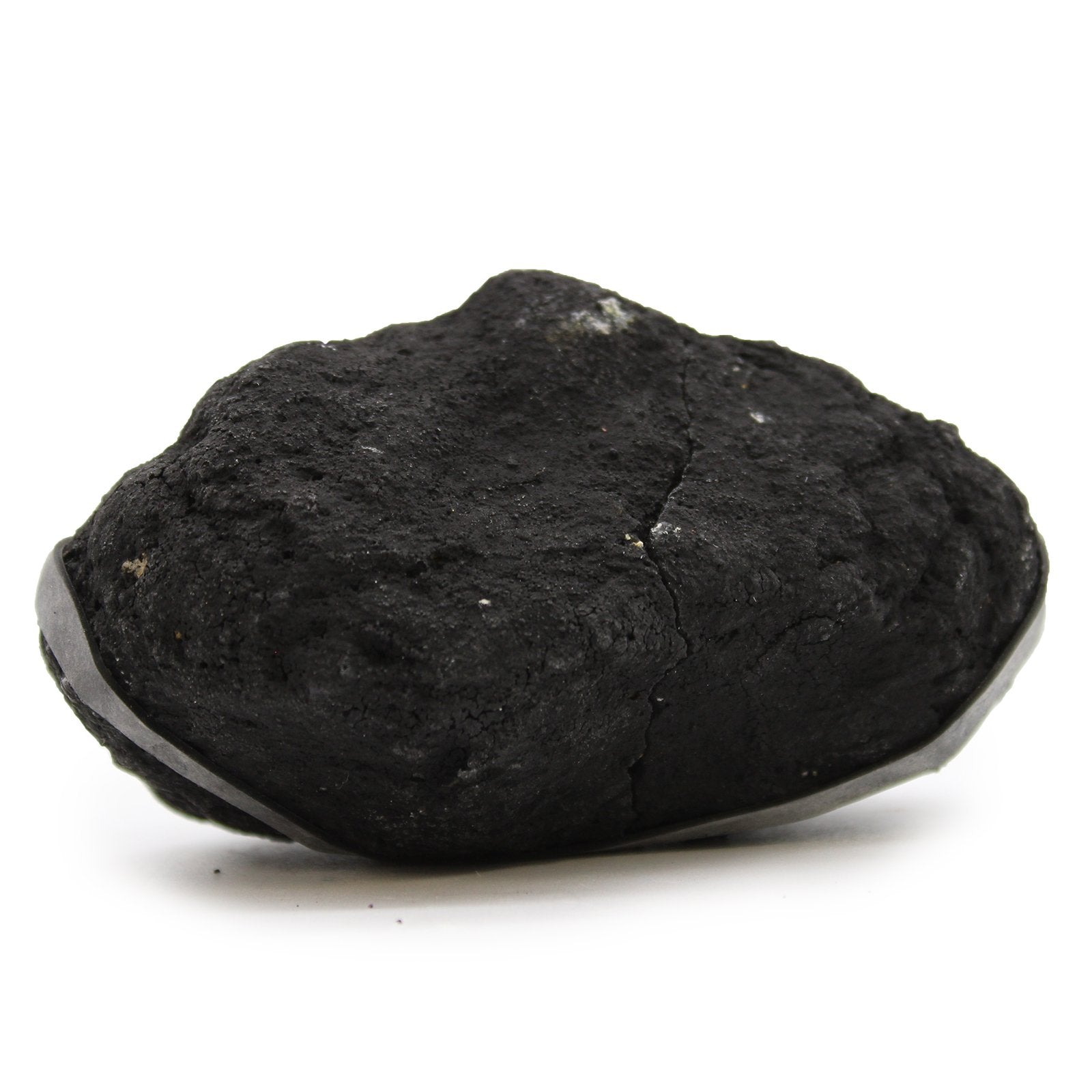 Black Calcite Geodes with Yellow Highlights | #product_category# - OneRoofGifts
