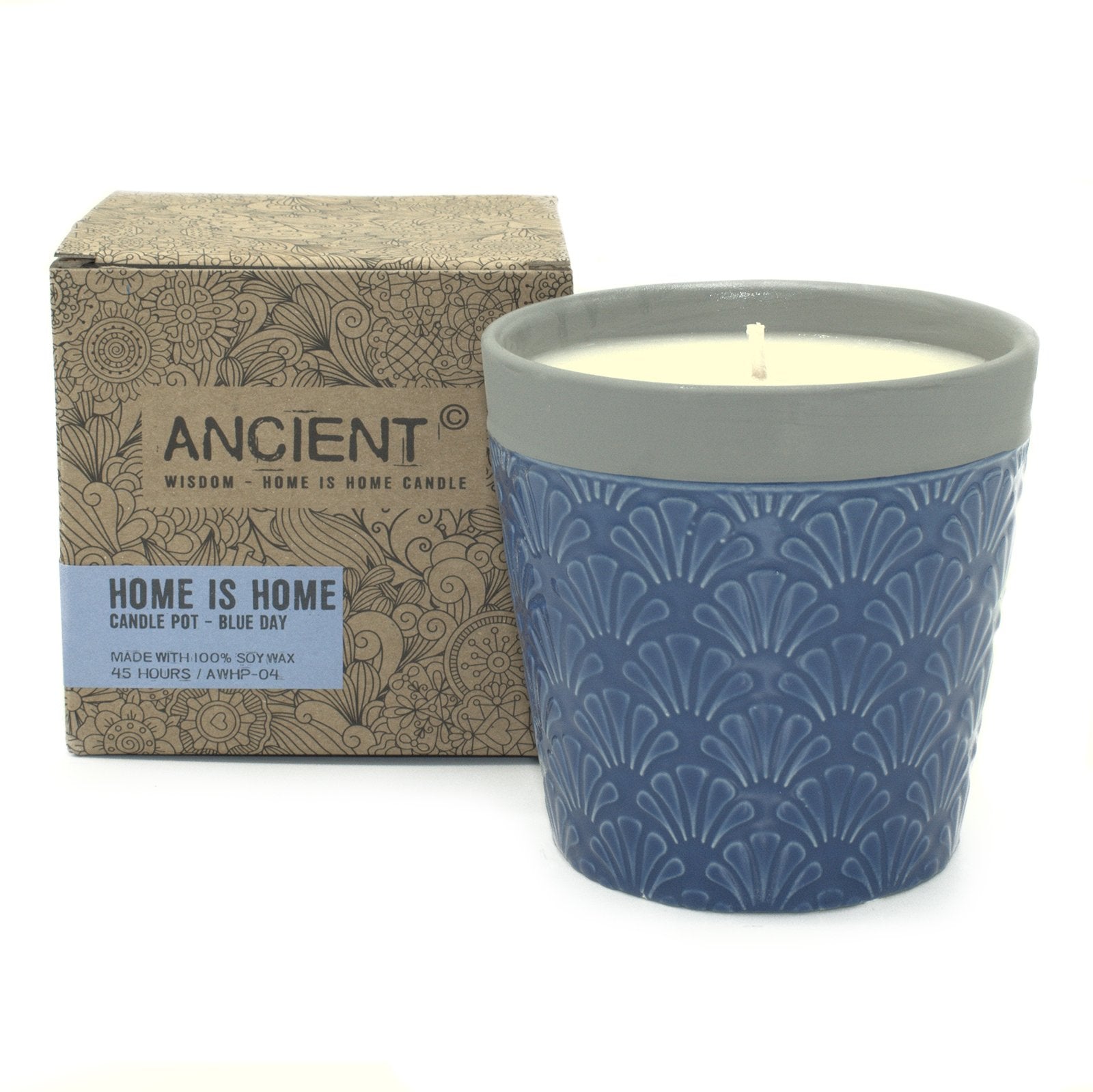 Blue Day Home Candle Pot | #product_category# - OneRoofGifts