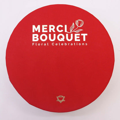 Classic Red Roses in Round Box | #product_category# - OneRoofGifts