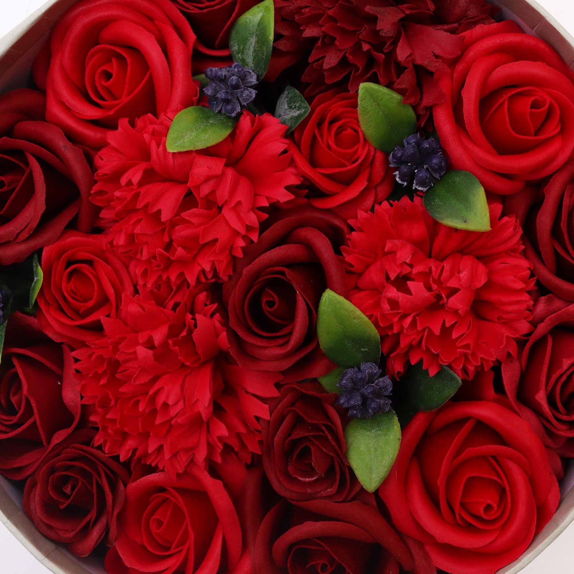 Classic Red Roses in Round Box | #product_category# - OneRoofGifts