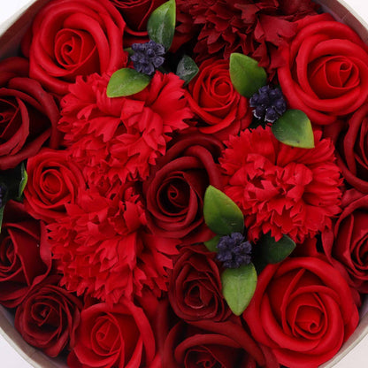 Classic Red Roses in Round Box | #product_category# - OneRoofGifts