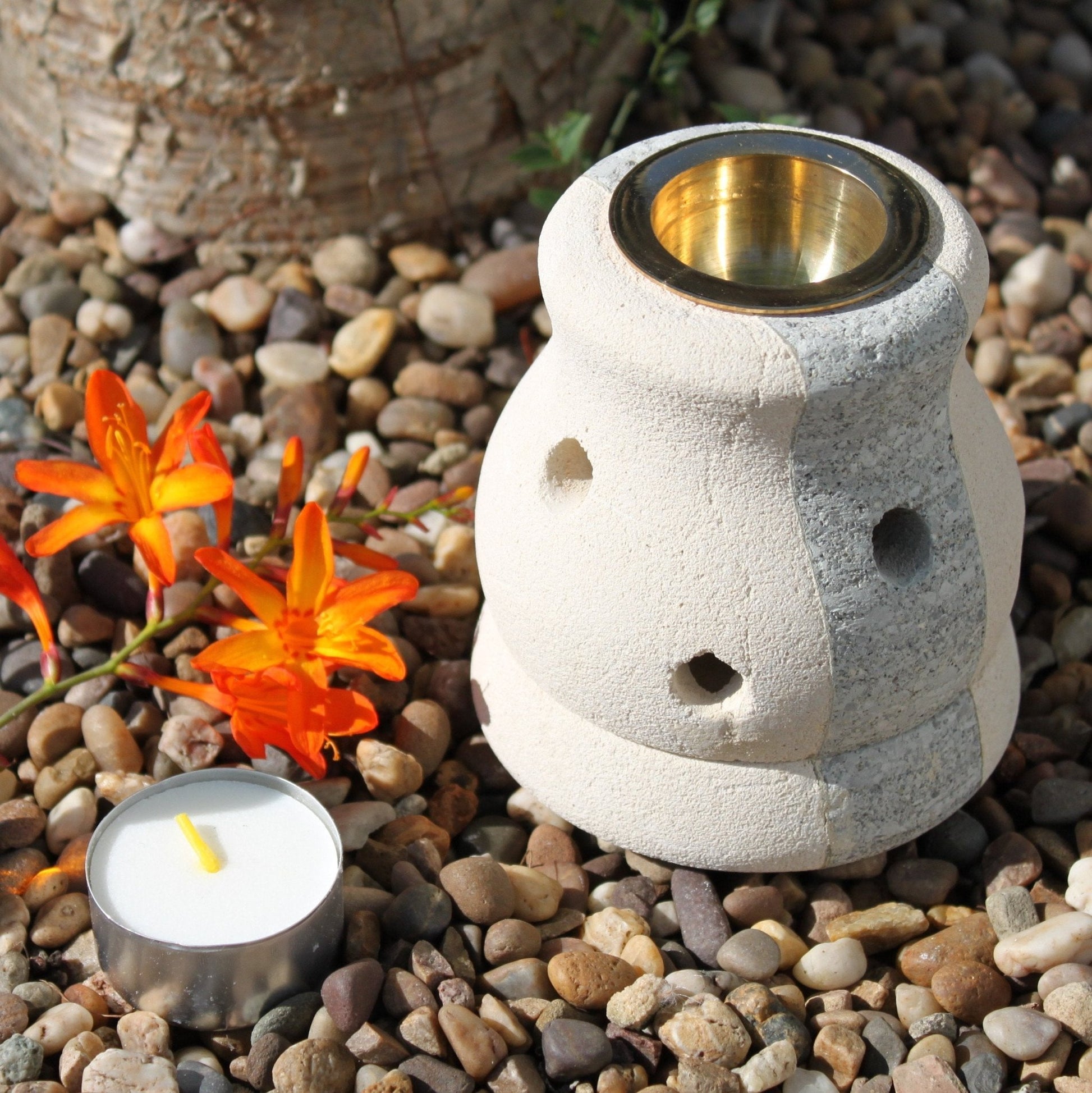 Combo Shape Stone Oil Burner | #product_category# - OneRoofGifts