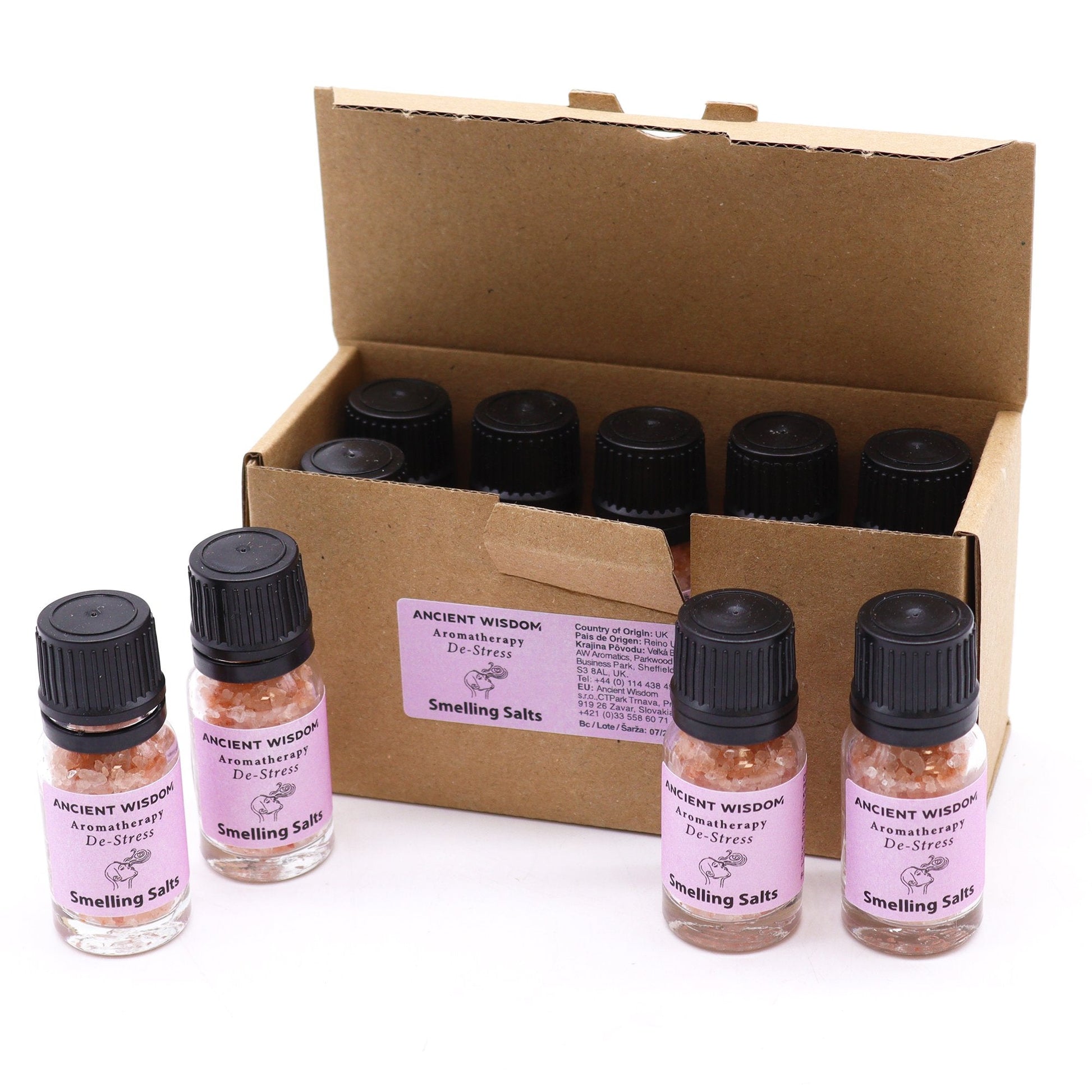 De - Stress Aromatherapy Smelling Salt | #product_category# - OneRoofGifts
