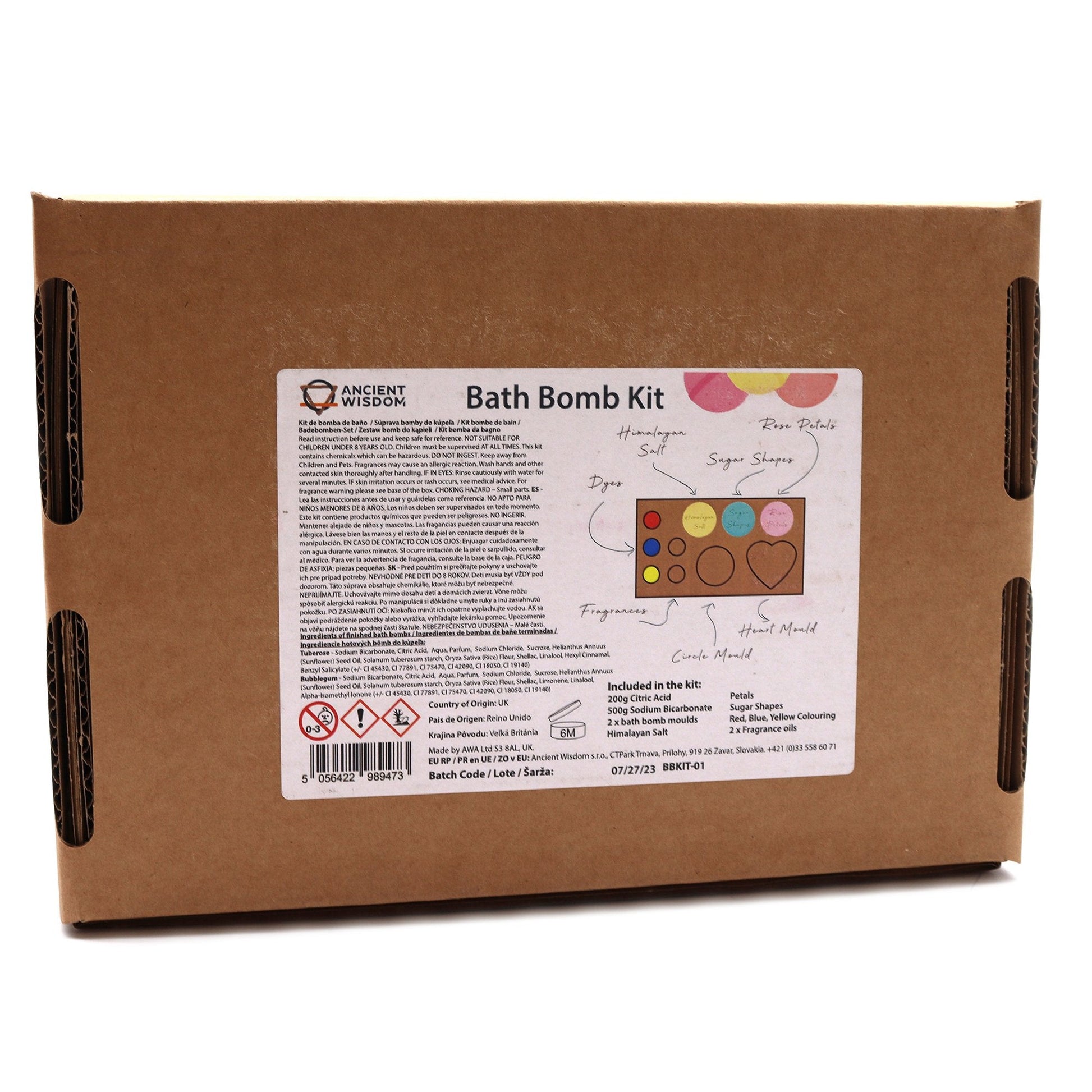 DIY Bath Bomb Kit with Rose and Bubblegum Scents | #product_category# - OneRoofGifts