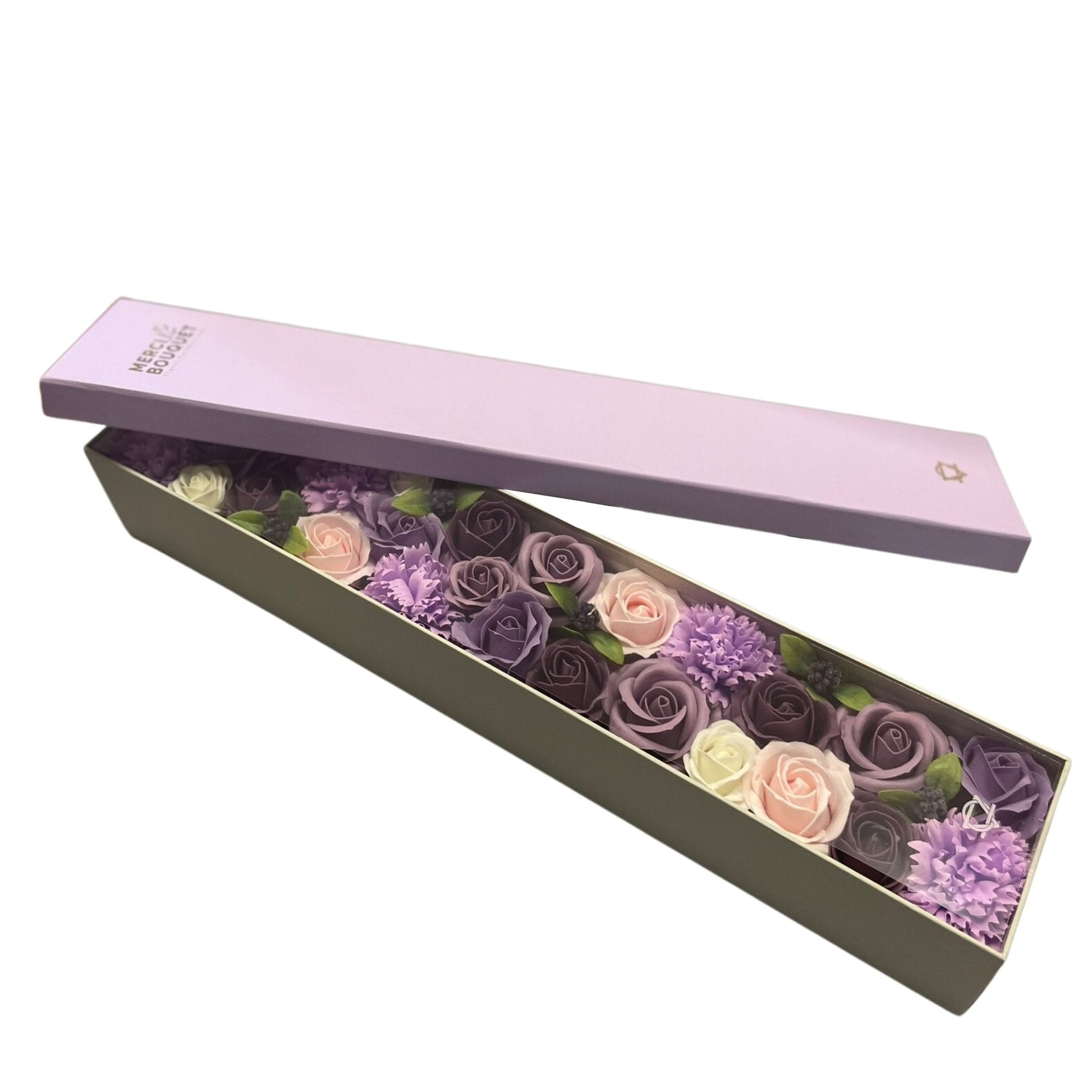 Extra Long Box - Bouquet of Lavender, Rose, and Carnation | #product_category# - OneRoofGifts