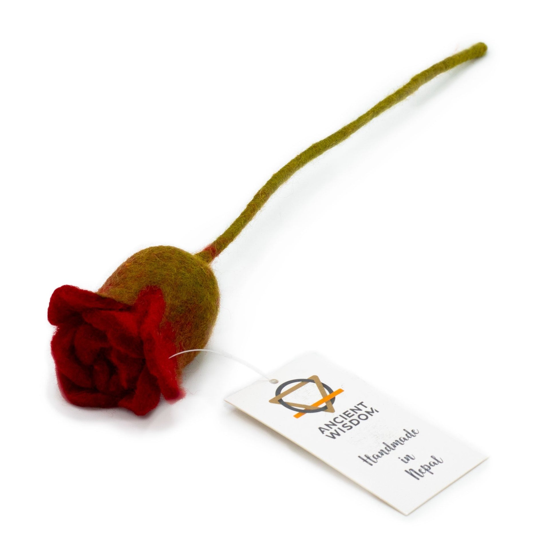 Felt Flower Roses, Red | #product_category# - OneRoofGifts