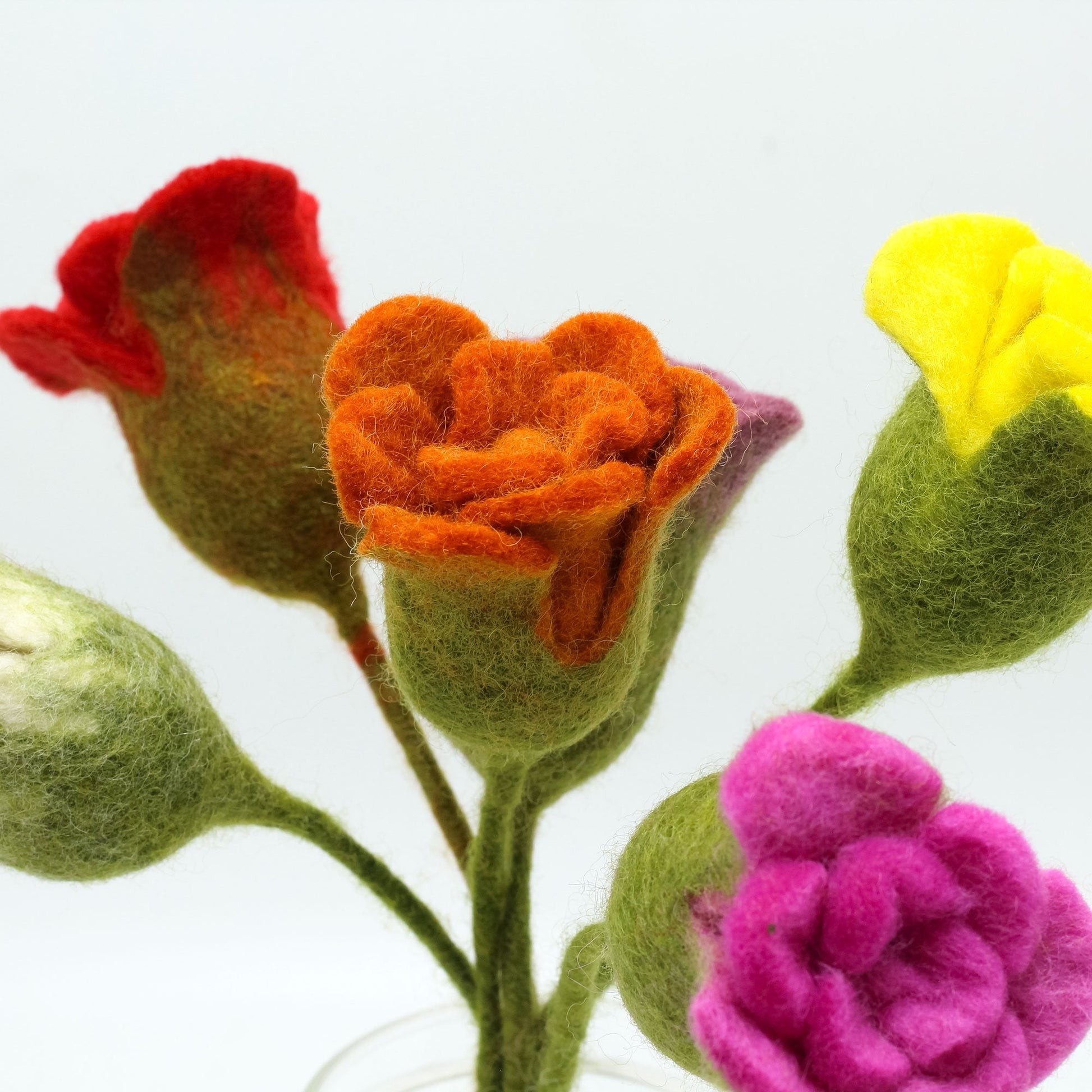 Felt Roses, Assorted Colors | #product_category# - OneRoofGifts
