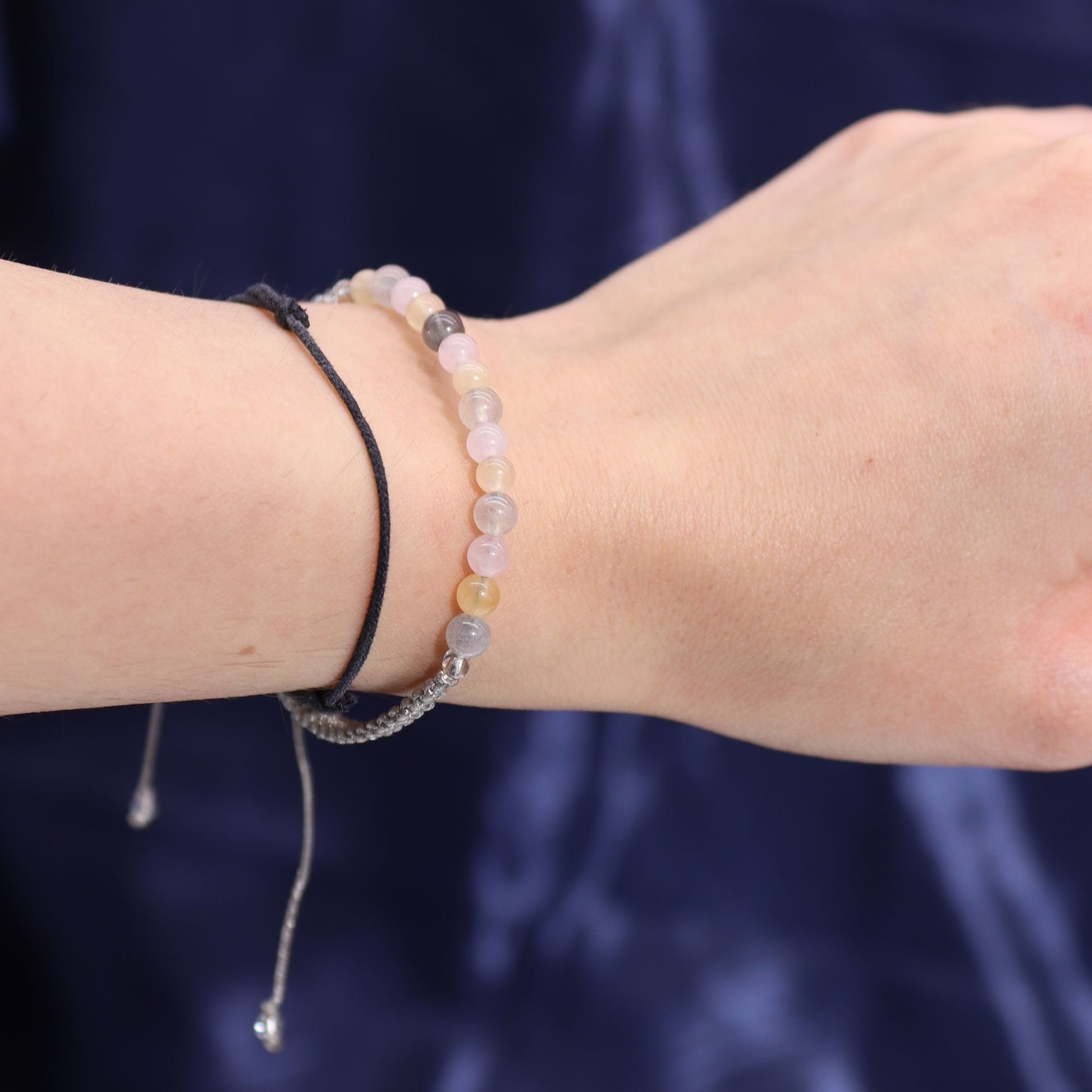 Gemini Zodiac Crystal Candle with Bracelet | #product_category# - OneRoofGifts