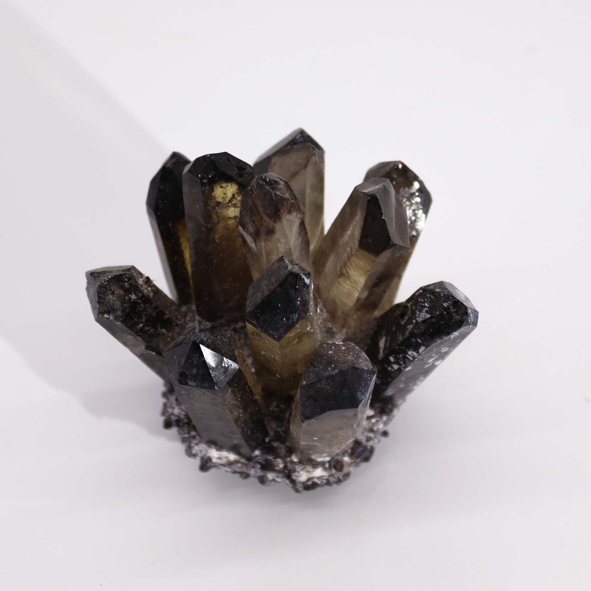 Ghost Quartz Smoky Cluster | #product_category# - OneRoofGifts