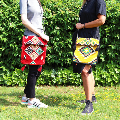 Kilim Messenger Bag - Red | #product_category# - OneRoofGifts