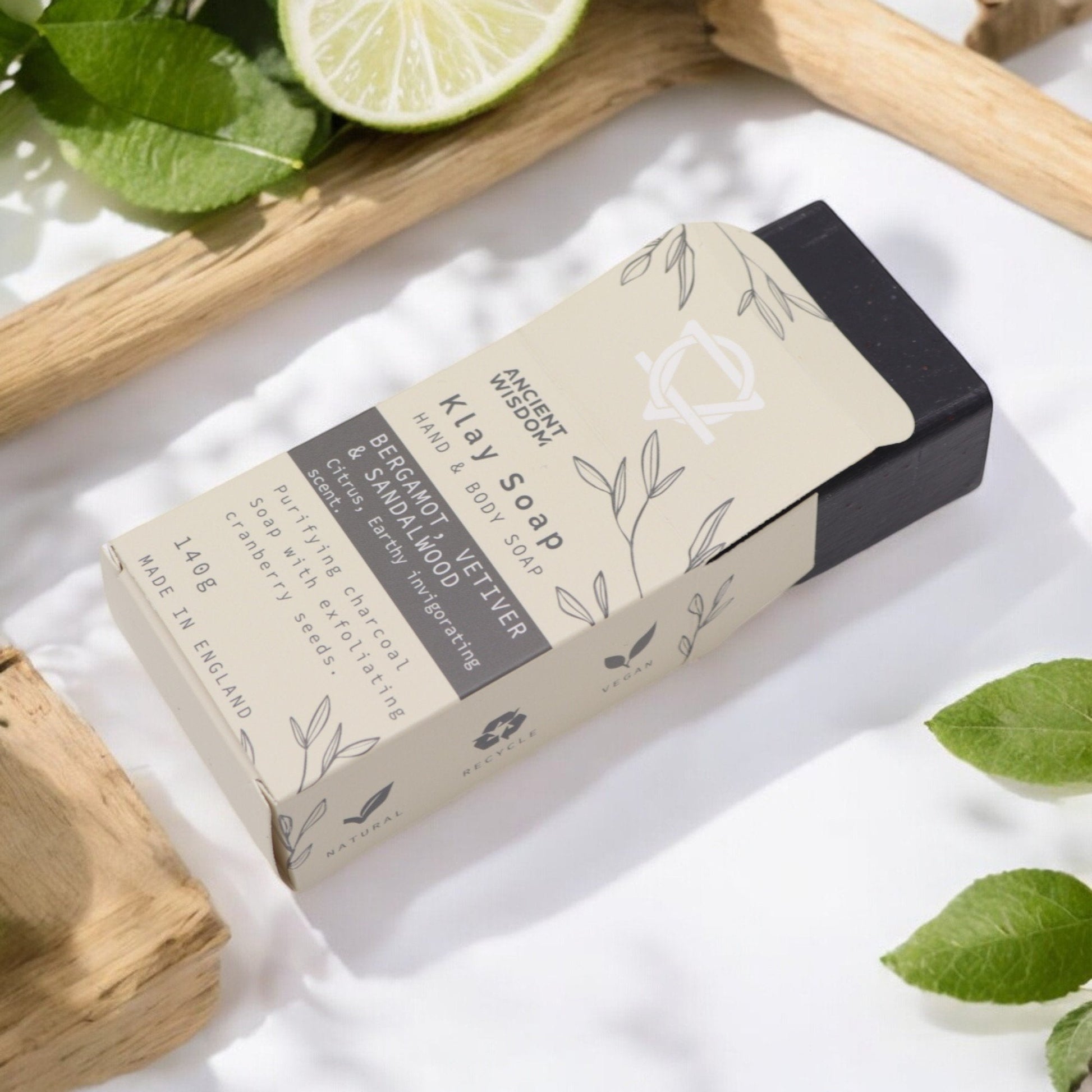 Klay Soap with Bergamot & Sandalwood | #product_category# - OneRoofGifts