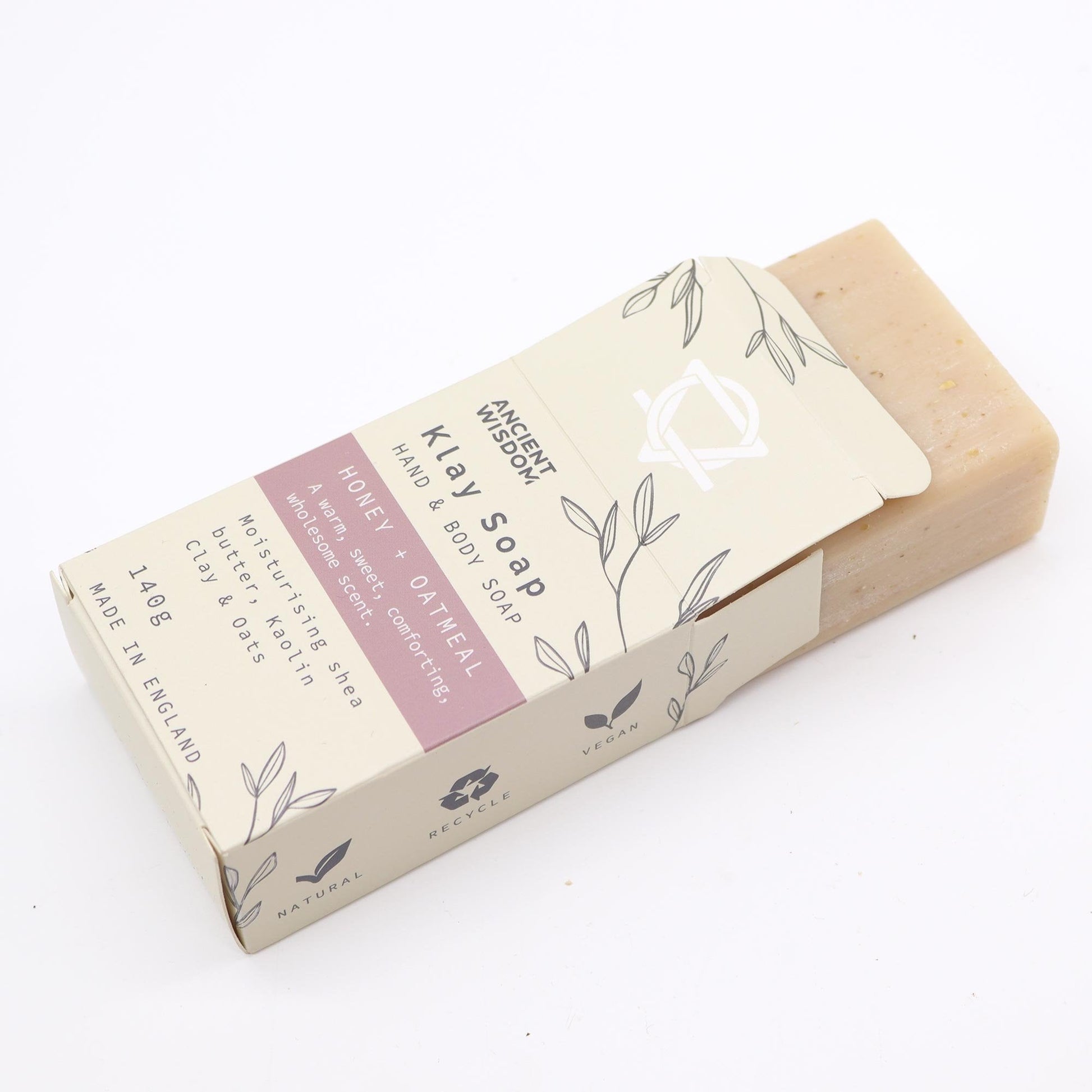 Klay Soap with Oatmeal and Honey | #product_category# - OneRoofGifts