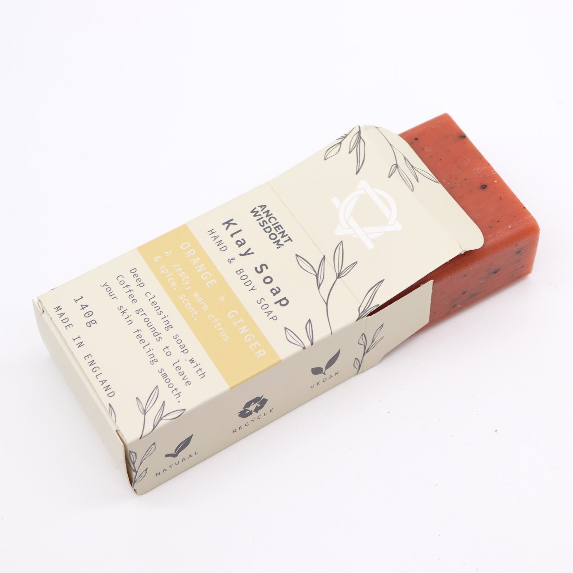 Klay Soap with Orange and Ginger | #product_category# - OneRoofGifts