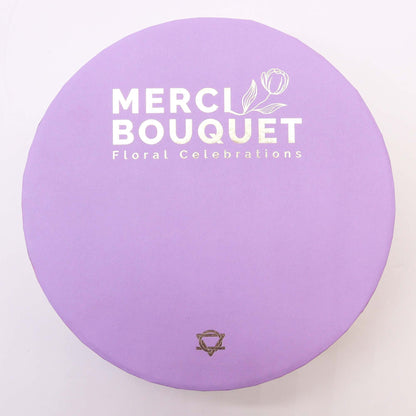 Lavender, Rose, and Carnation Round Box | #product_category# - OneRoofGifts