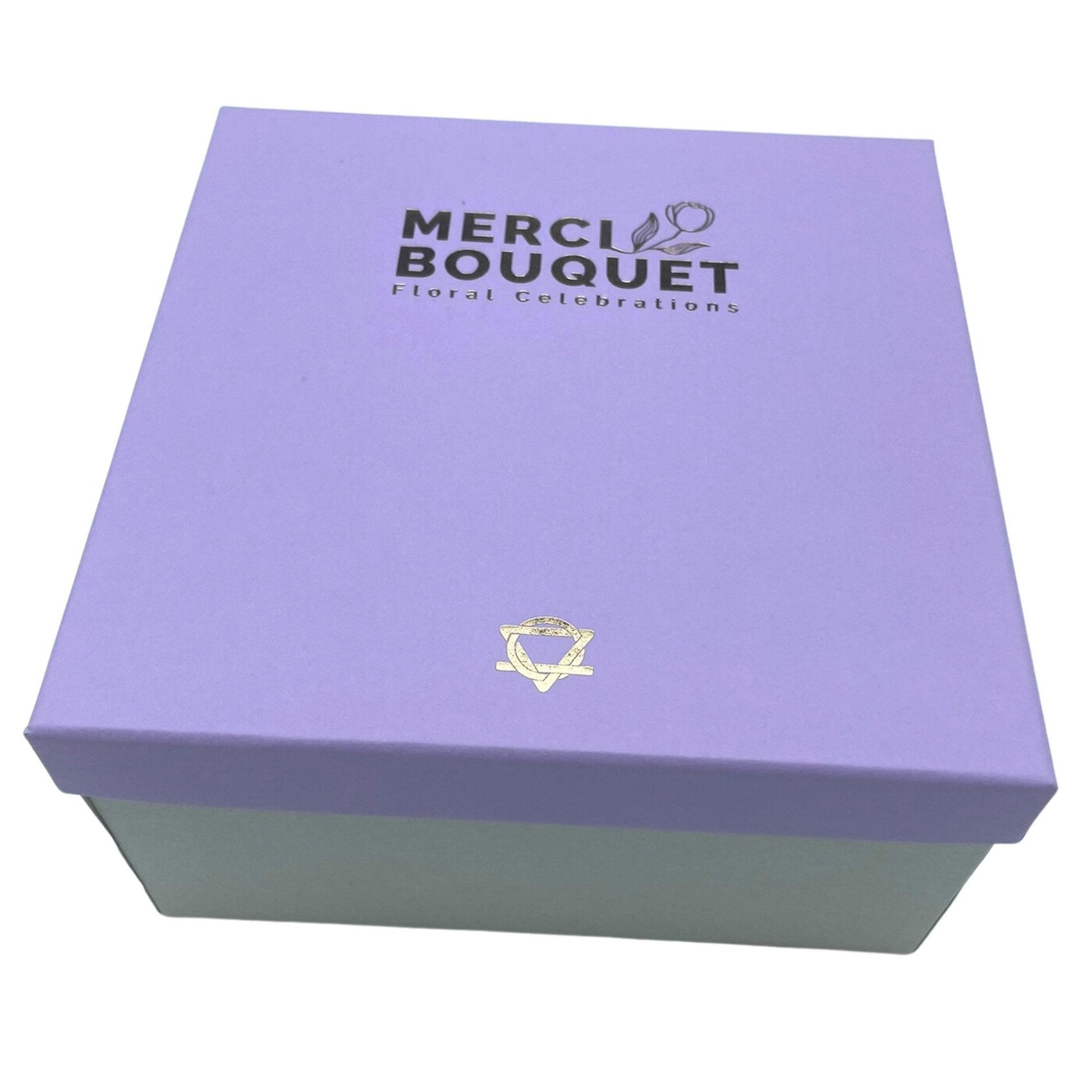 Lavender, Rose, and Carnation Square Box | #product_category# - OneRoofGifts