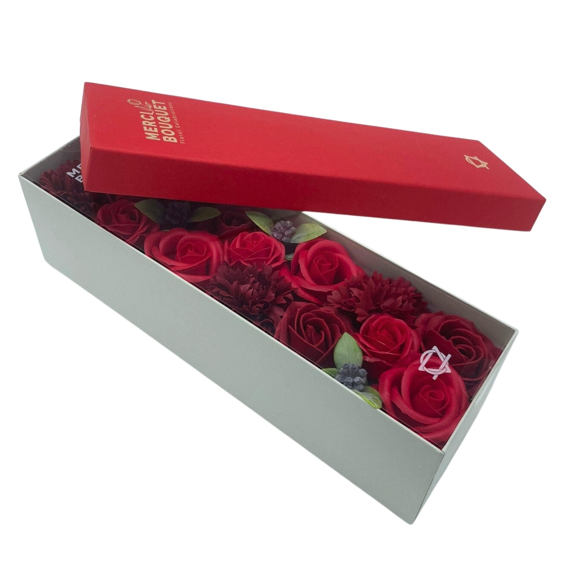 Long Box of Classic Red Roses | #product_category# - OneRoofGifts