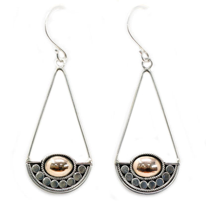 Luna Balance Earrings in Silver and Gold | #product_category# - OneRoofGifts