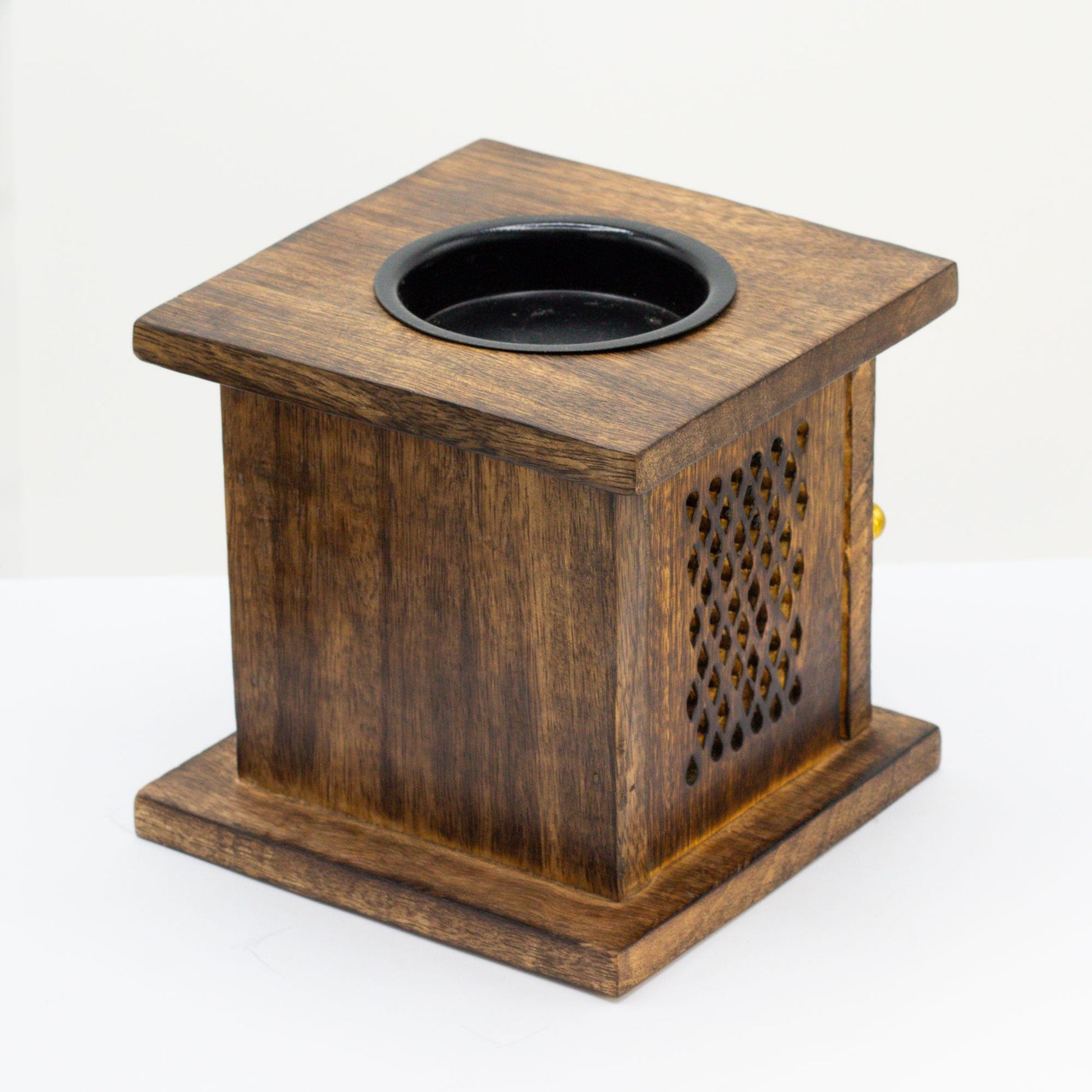 Mango Wood Large Box Burner - Buddha Design | #product_category# - OneRoofGifts