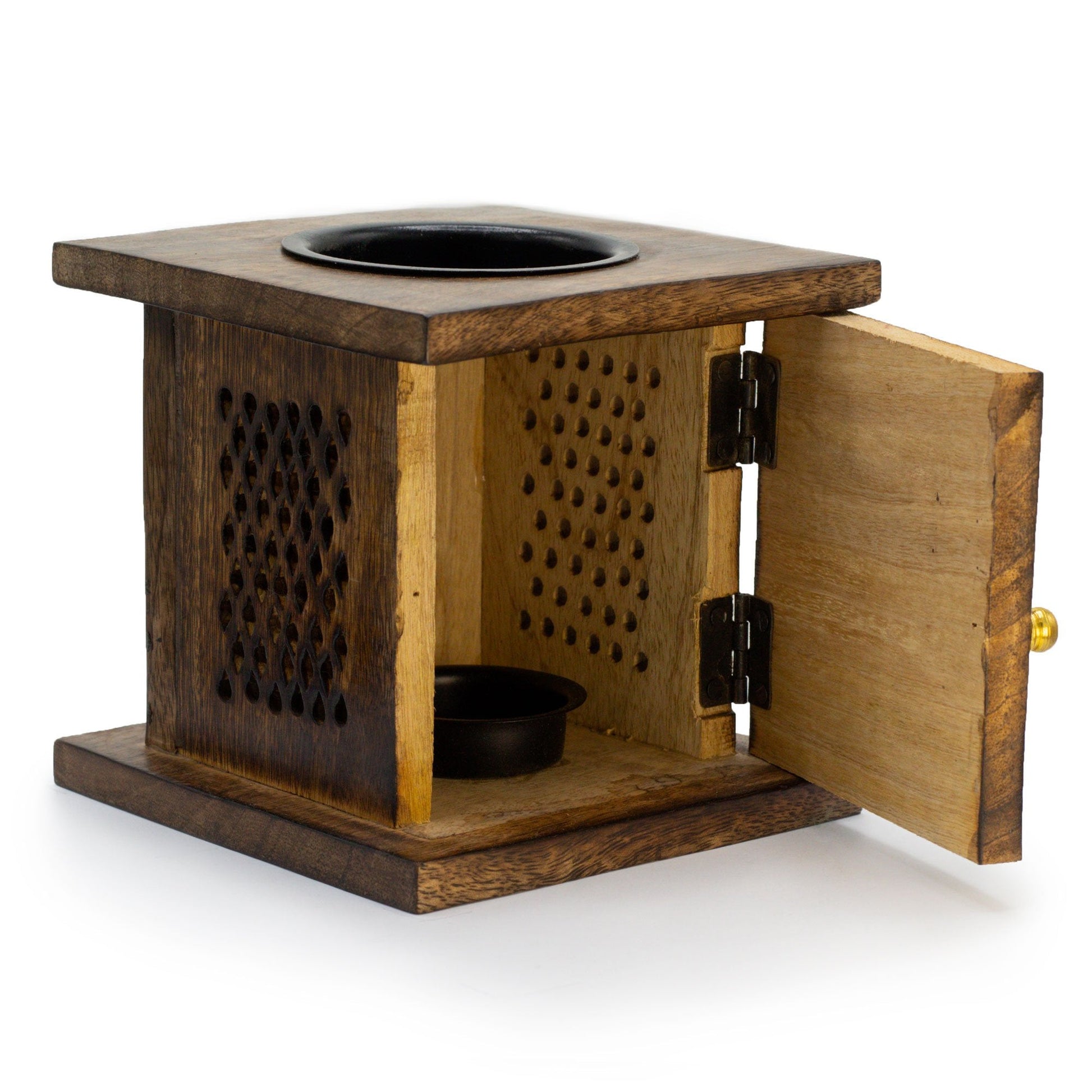 Mango Wood Large Box Burner - Buddha Design | #product_category# - OneRoofGifts
