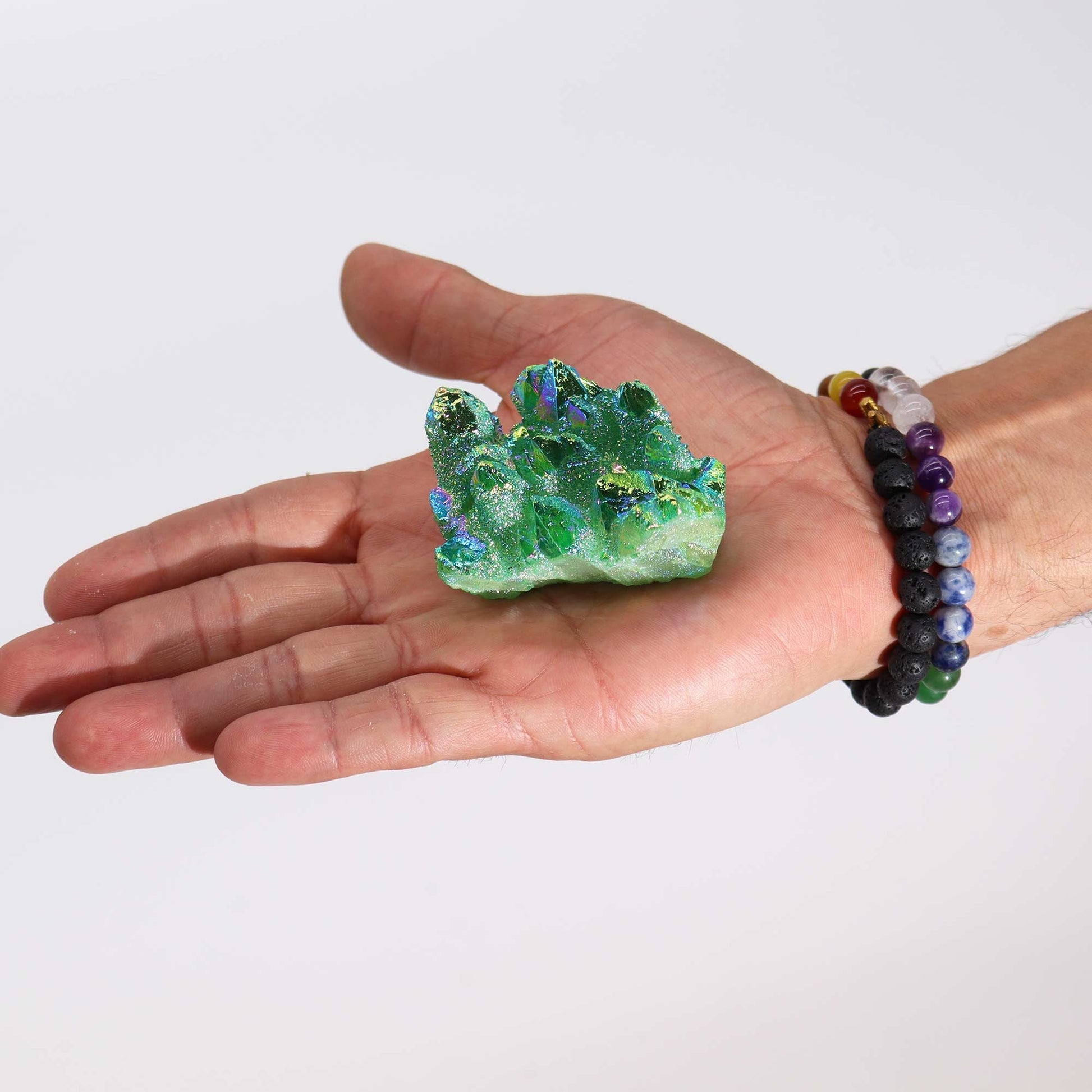 Medium Green Flame Quartz | #product_category# - OneRoofGifts