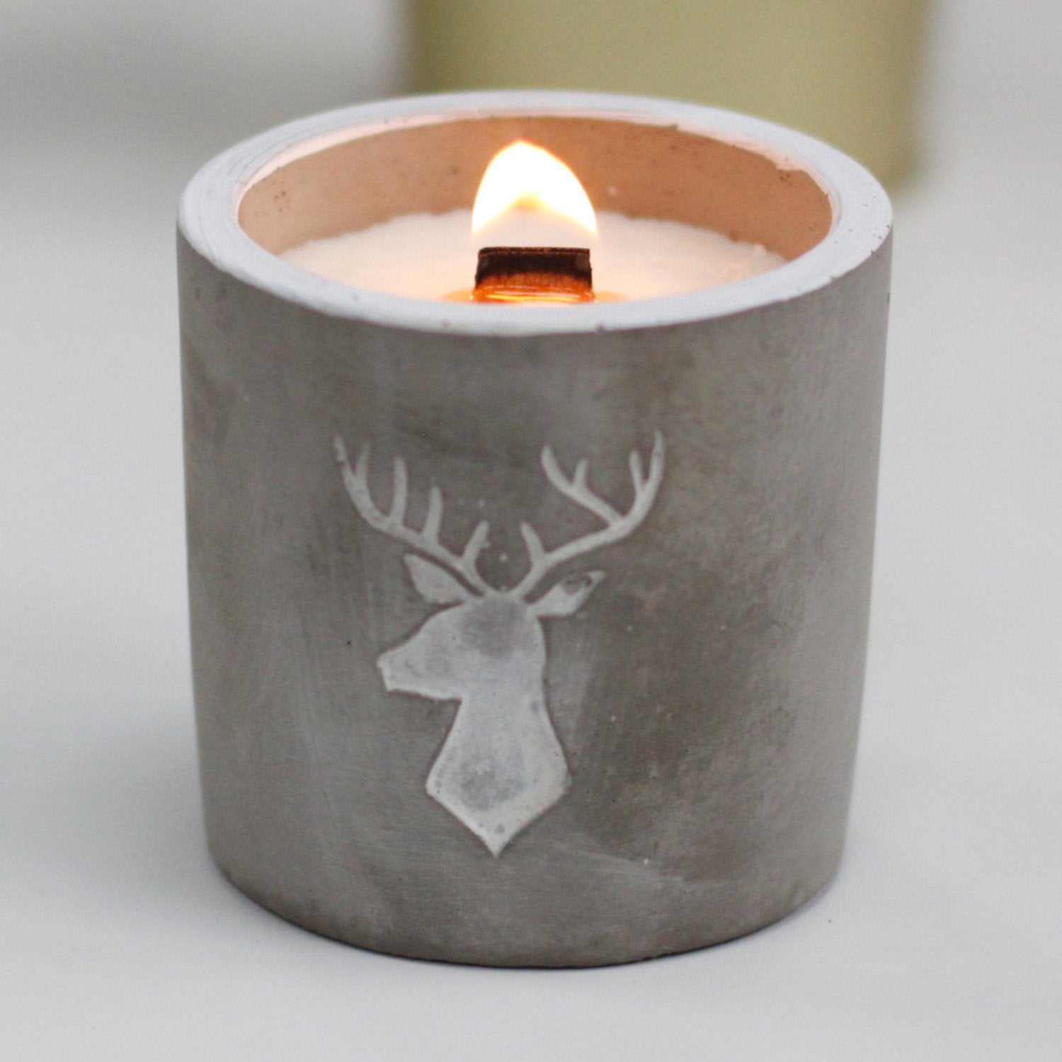 Medium Whiskey & Woodsmoke Candle | #product_category# - OneRoofGifts