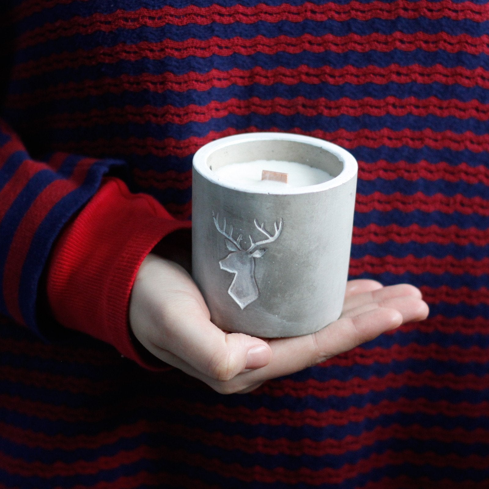 Medium Whiskey & Woodsmoke Candle | #product_category# - OneRoofGifts