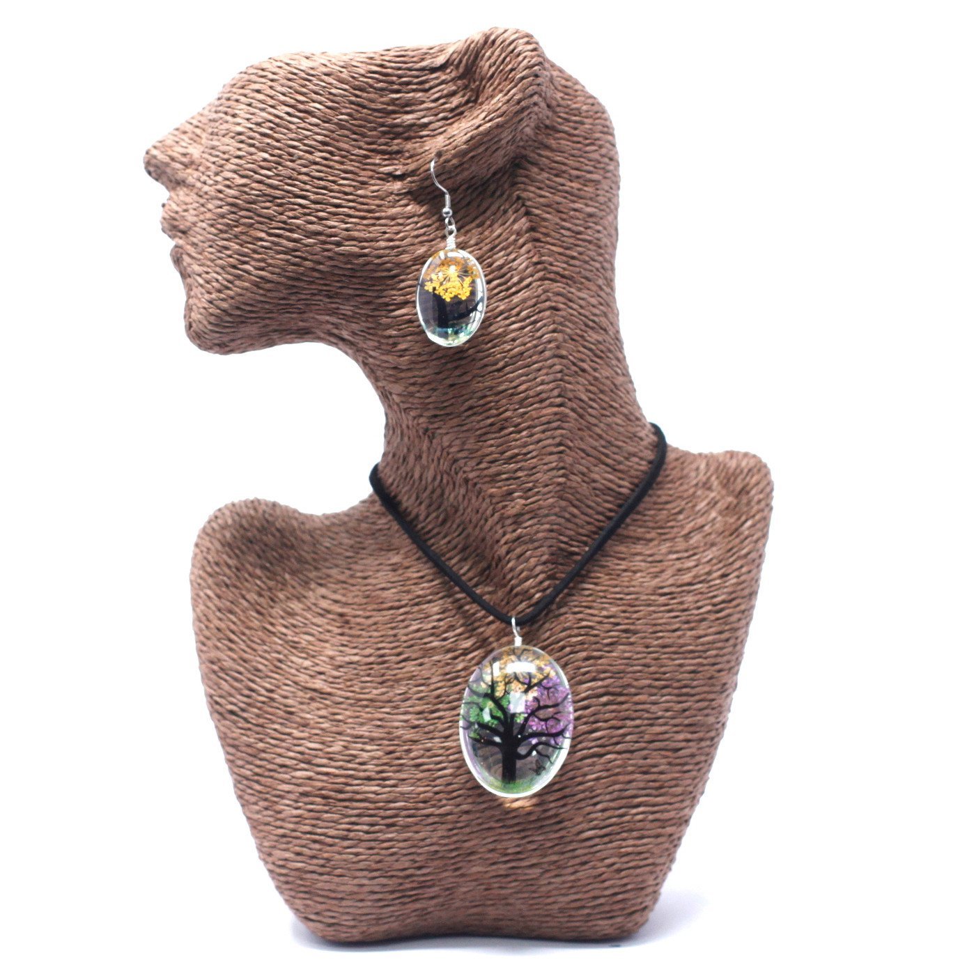 Mixed Colors Pressed Flower Tree of Life Set | #product_category# - OneRoofGifts