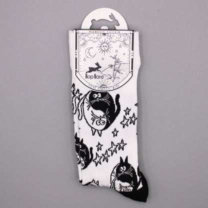 M/L Hop Hare Ying Yang Bamboo Socks | #product_category# - OneRoofGifts