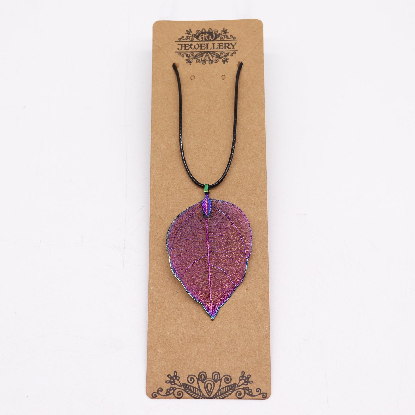 Multicolor Bravery Leaf Necklace | #product_category# - OneRoofGifts