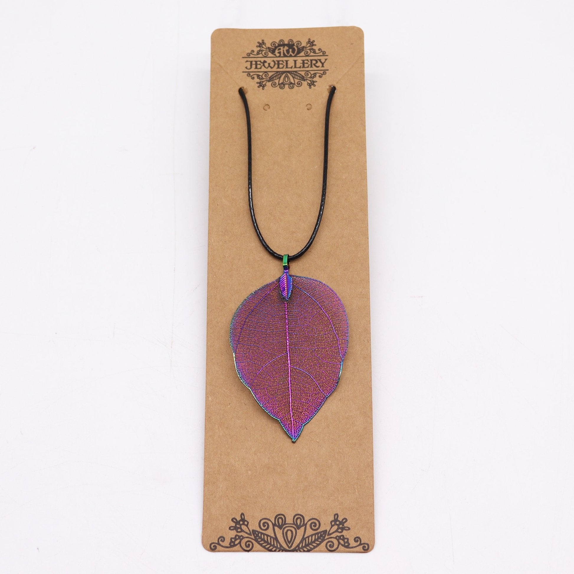 Multicolor Bravery Leaf Necklace | #product_category# - OneRoofGifts