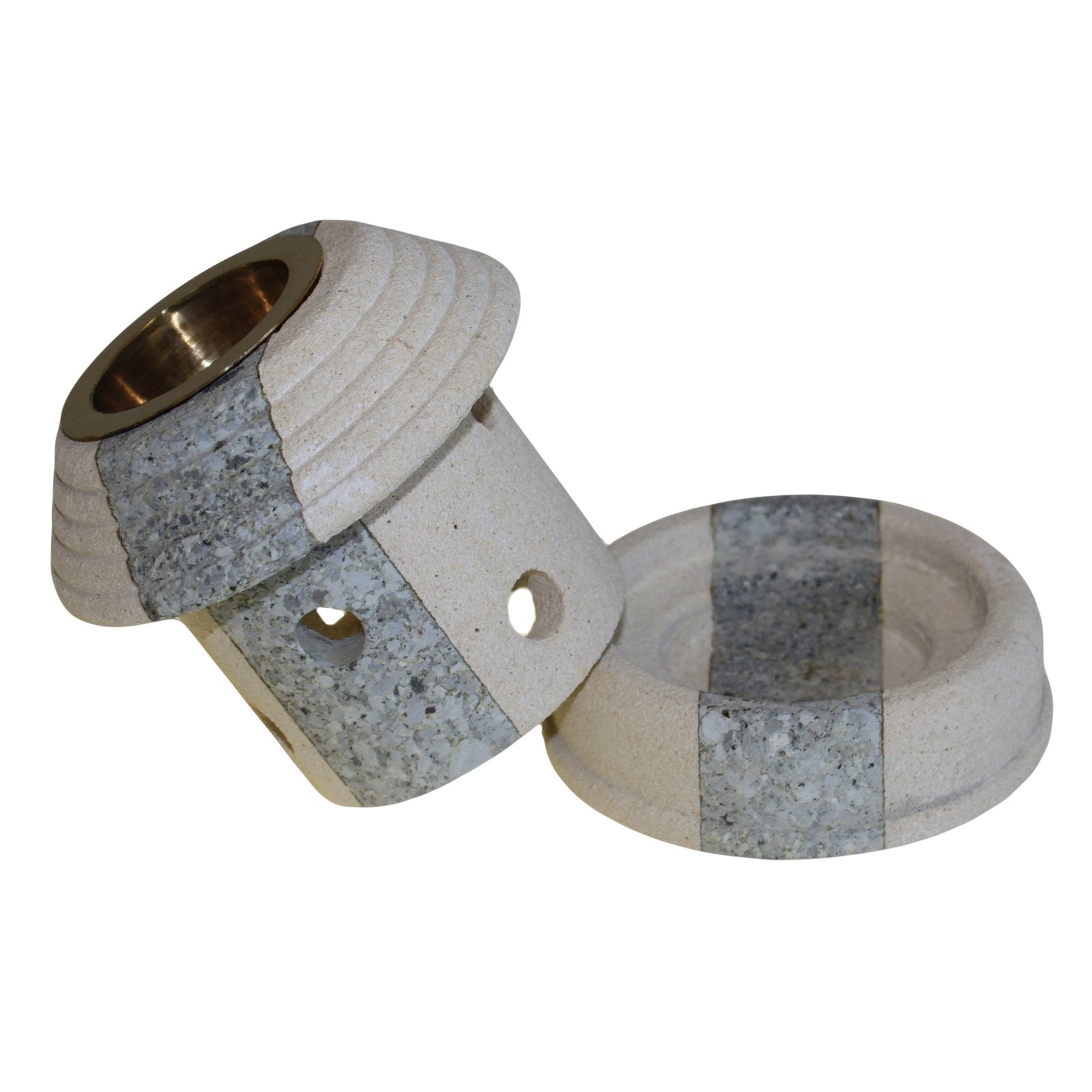 Oil Burner Lantern Combo, Stone | #product_category# - OneRoofGifts