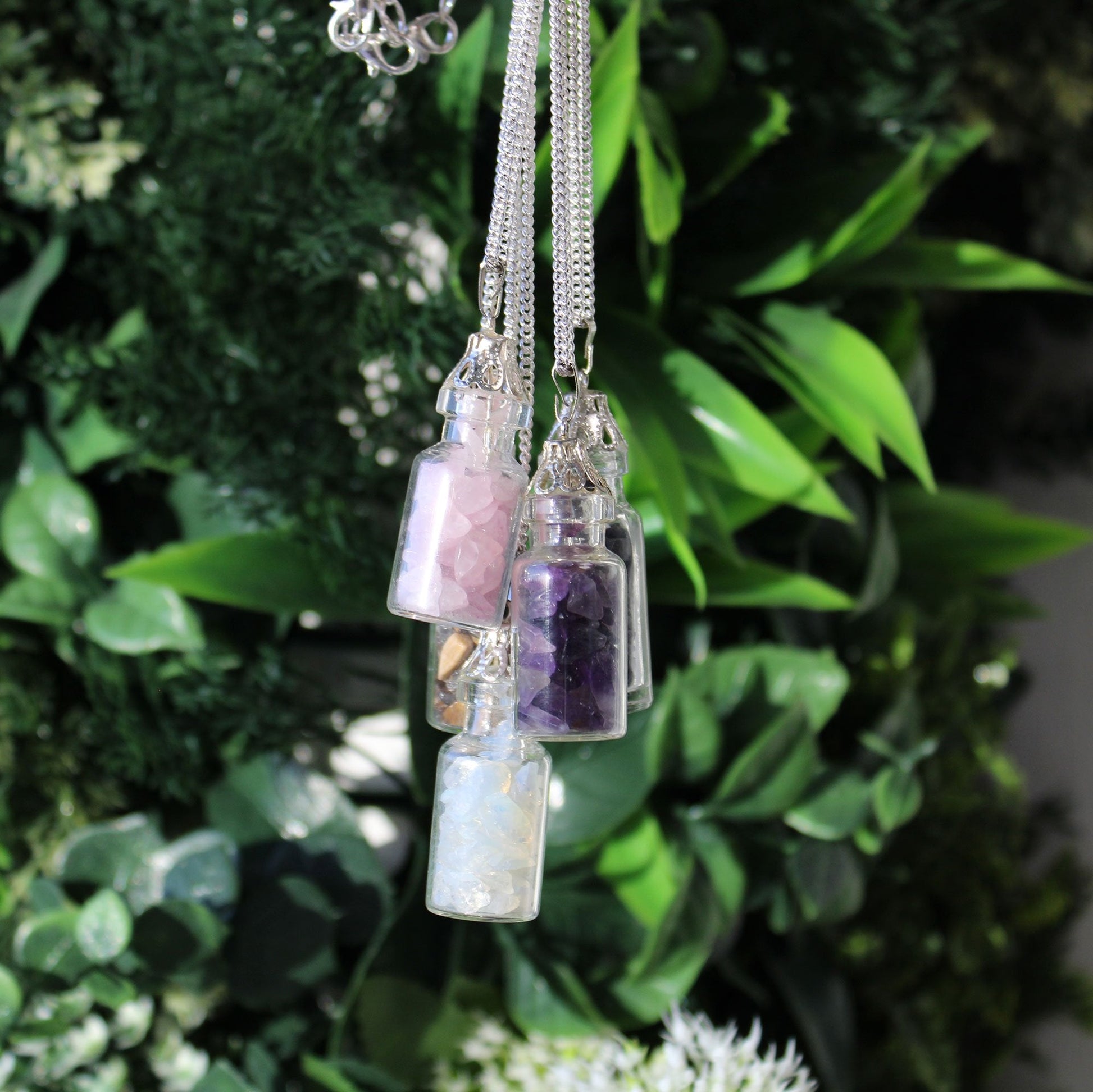 Onyx Gemstone Necklace in Black | #product_category# - OneRoofGifts