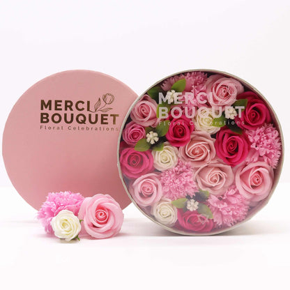 Pink Baby Blessings Round Box | #product_category# - OneRoofGifts